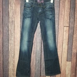 Dark Wash Boot Cut Jeans